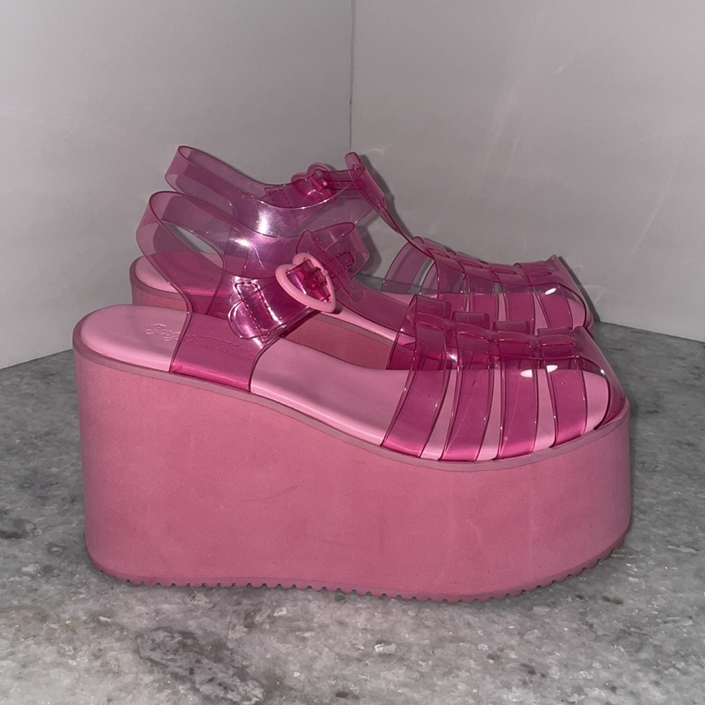 SOLD Sugar Thrillz Sugar Rush Jelly Sandal